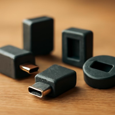 Различные типы аксессуаров для прямоугольных разъёмов